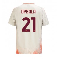 AS Roma Paulo Dybala #21 Bortatröja 2024-25 Kortärmad